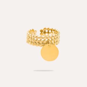 Safia | Triple ring breloque
