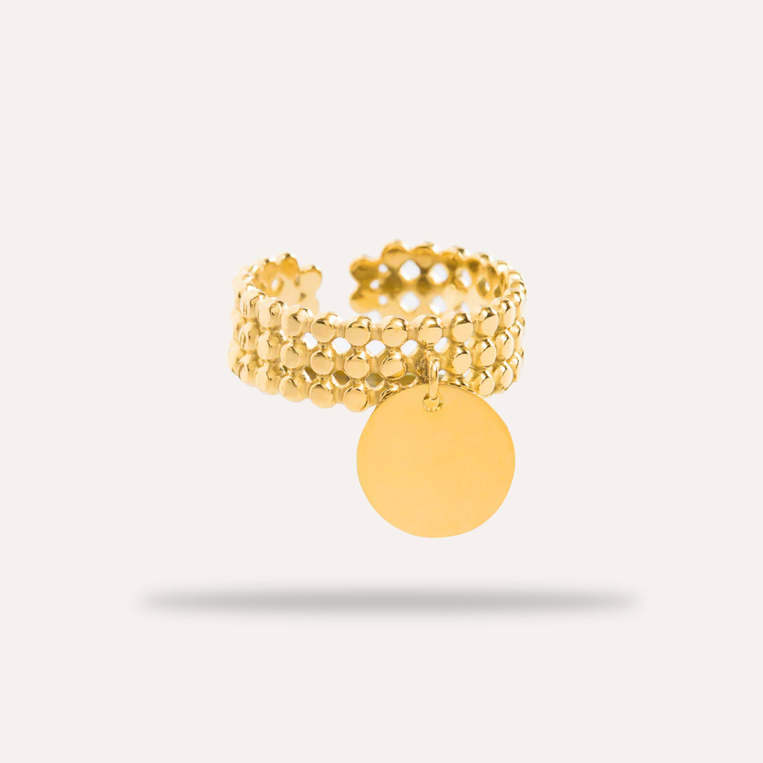 Safia | Triple ring breloque