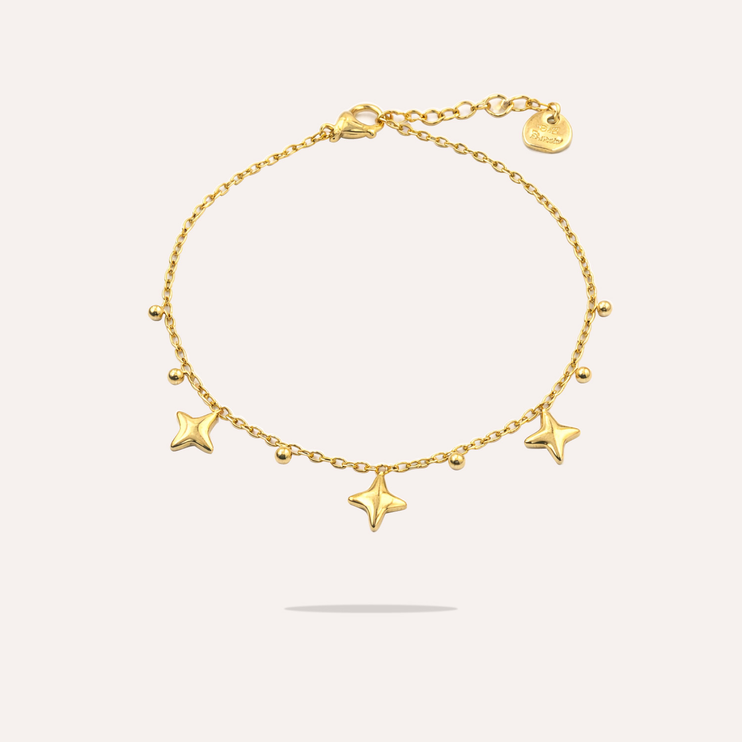 Mélia | Bracelet breloque étoiles